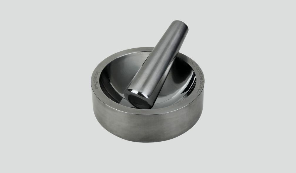 a tungsten carbide mortars