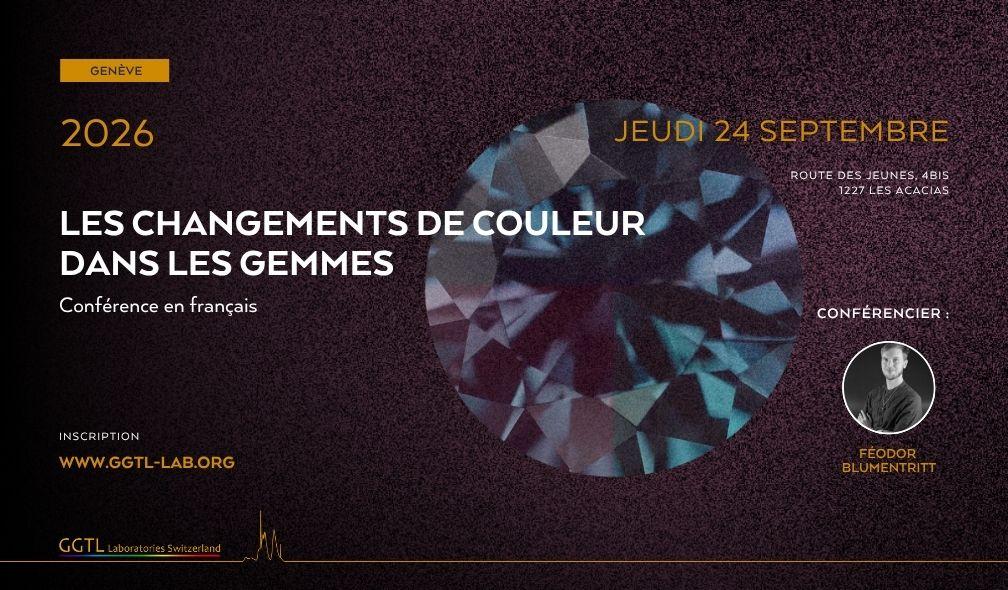 Les changements de couleur dans les gemmes