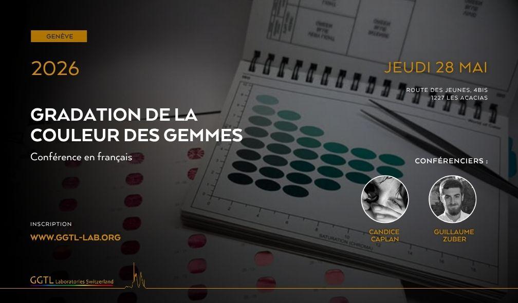 Gradation de la couleur des gemmes