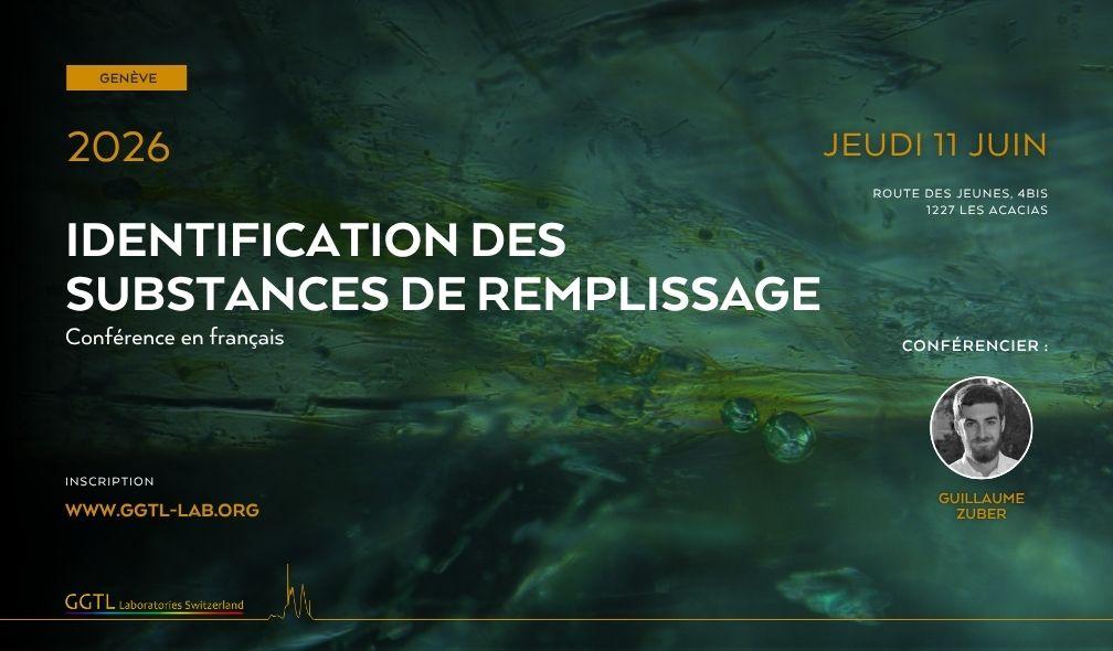 Identification des substances de remplissage