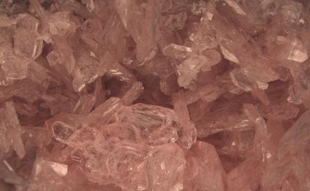 Synthetic rhodochrosite.