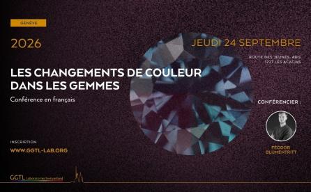 Les changements de couleur dans les gemmes